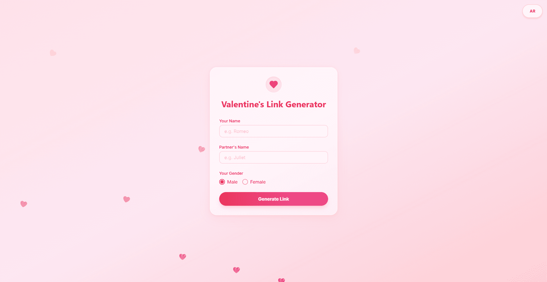 ValentineTrend screenshot